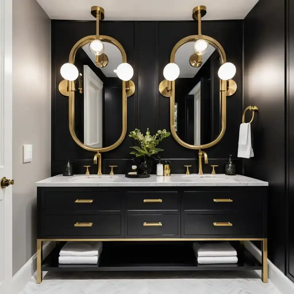 Black and Brass Combination 