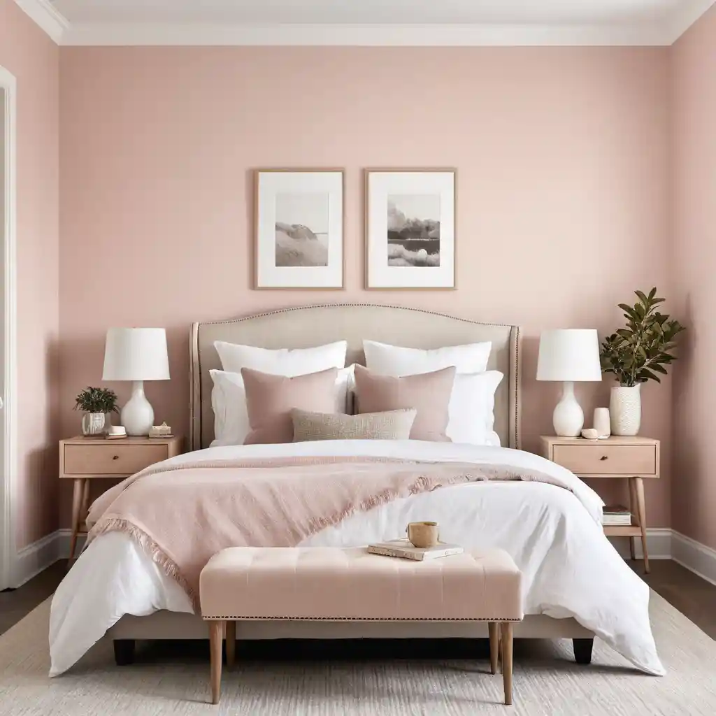 Blush Pink Walls