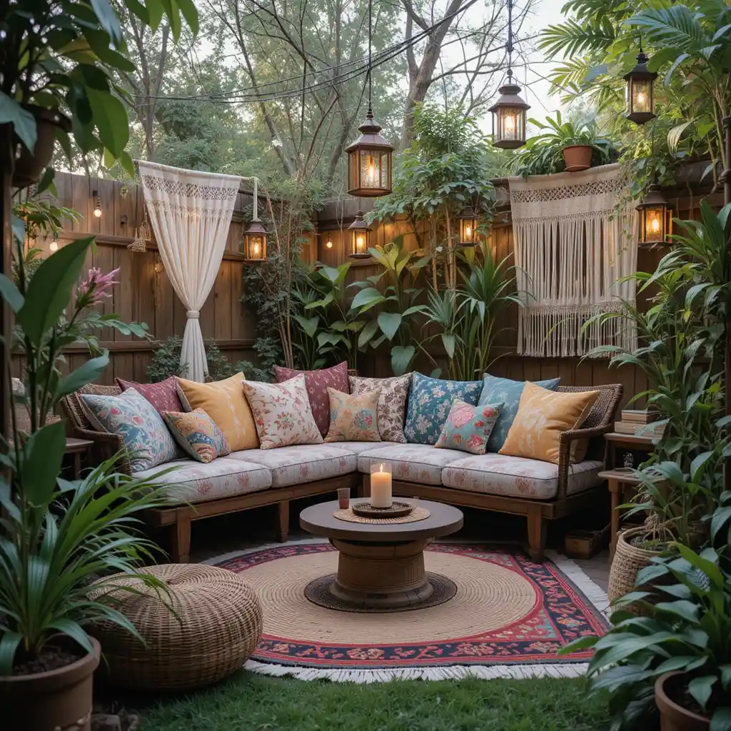 Bohemian Garden Retreat