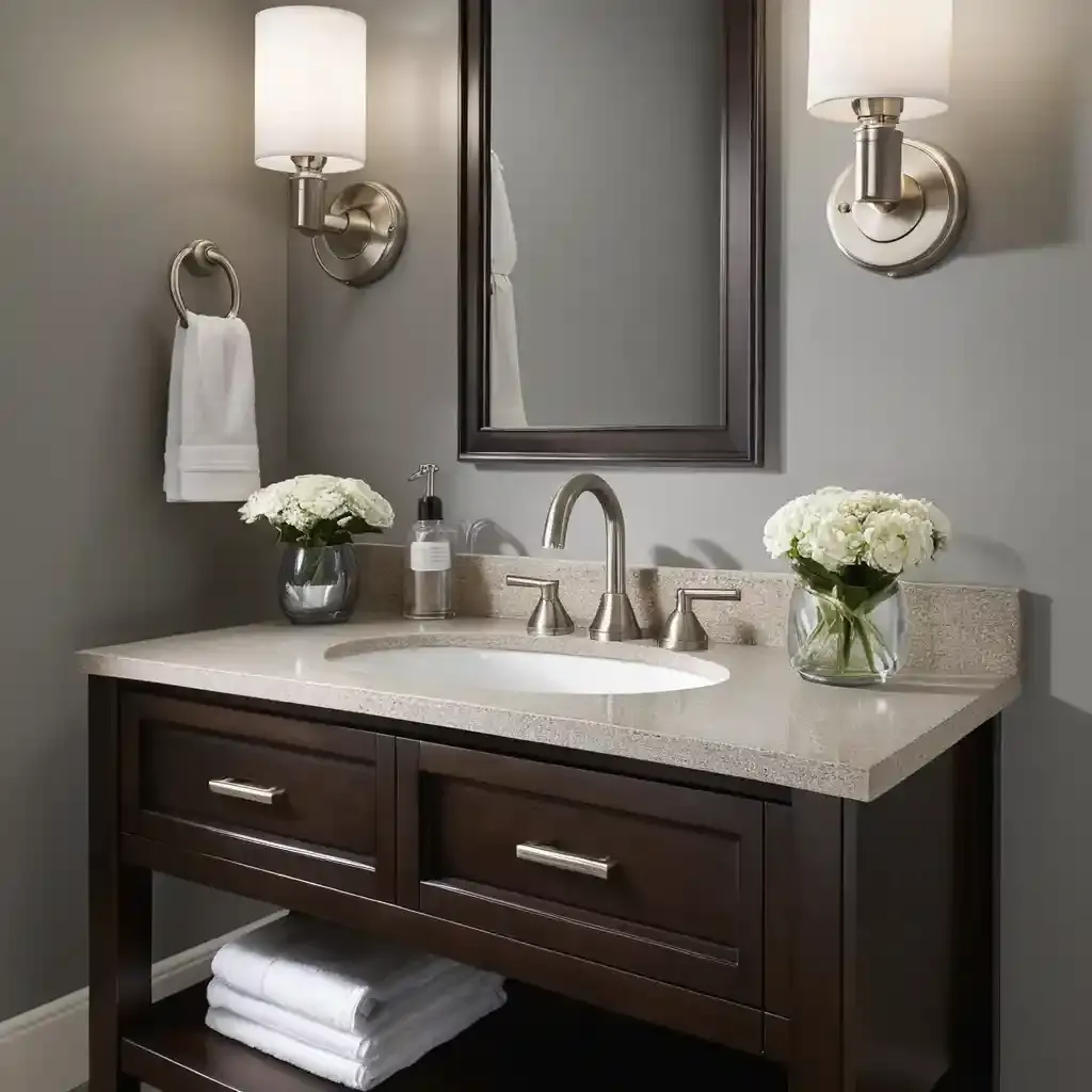 Brushed Nickel Fixtures