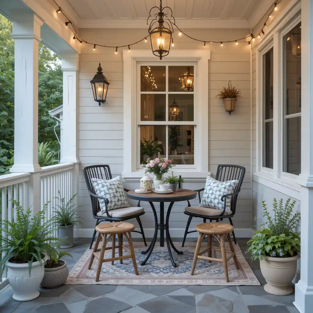 Café-Inspired Porch