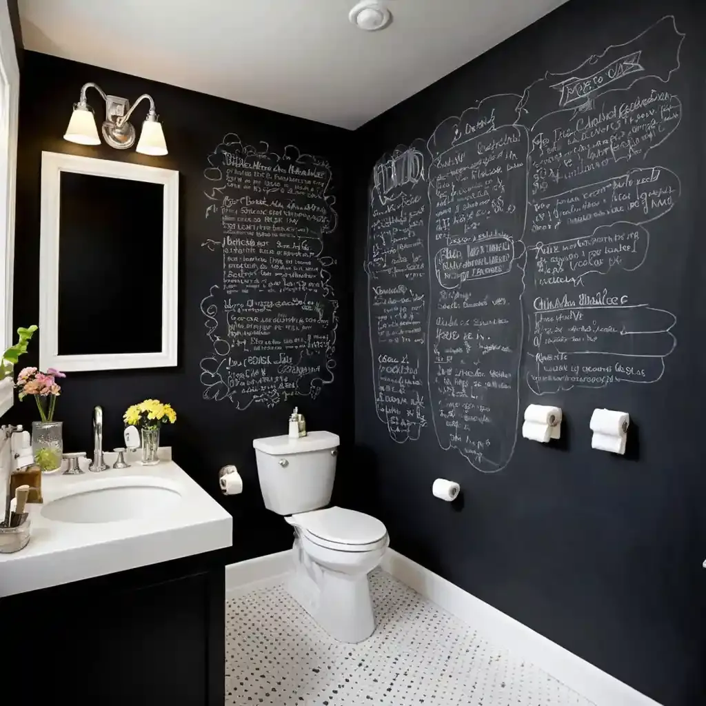 Chalkboard Wall for Notes