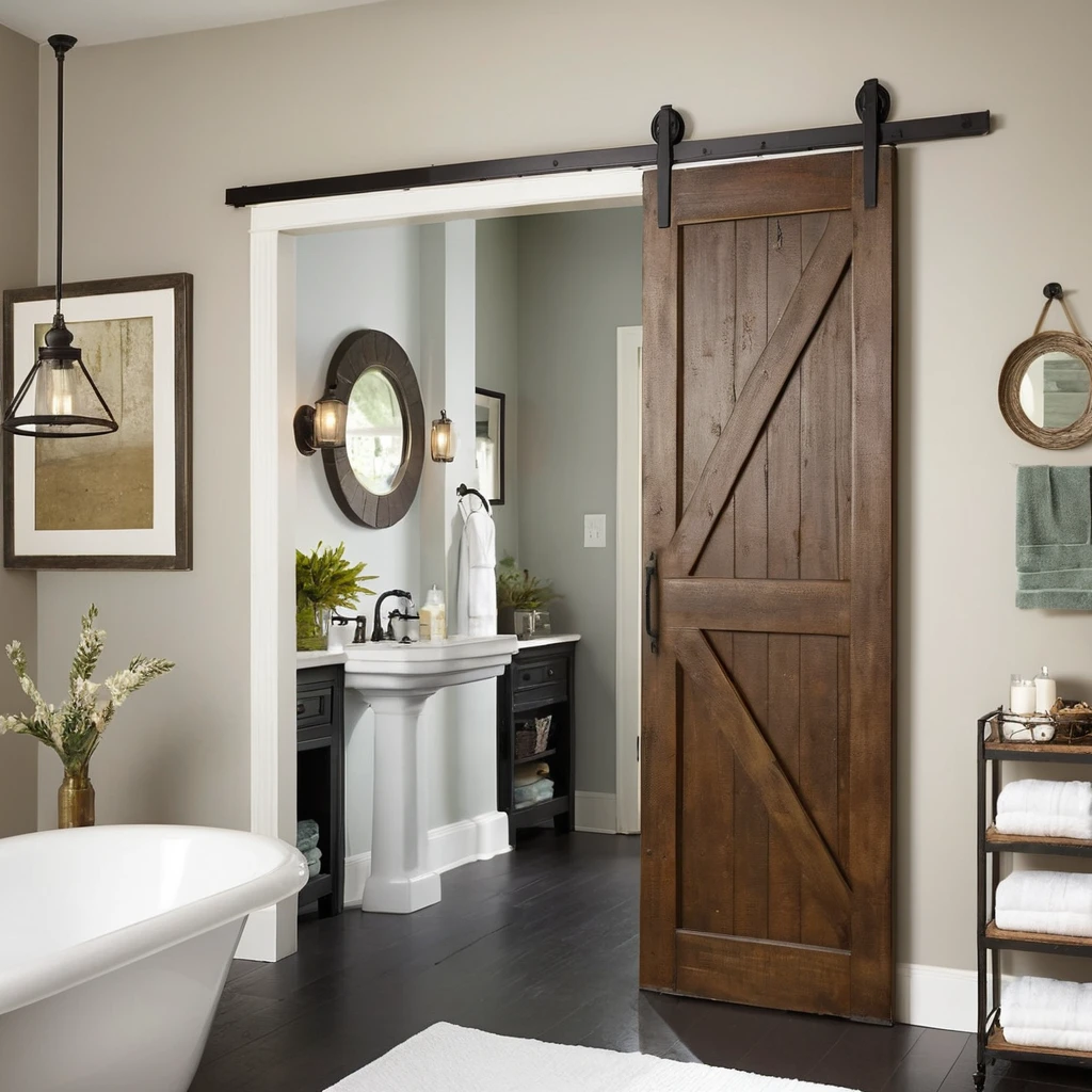 Compact Sliding Barn Door