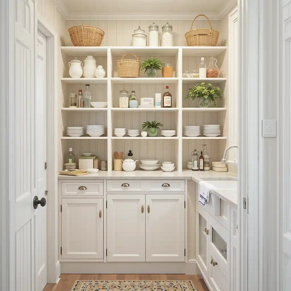 Cottage-Style Pantry