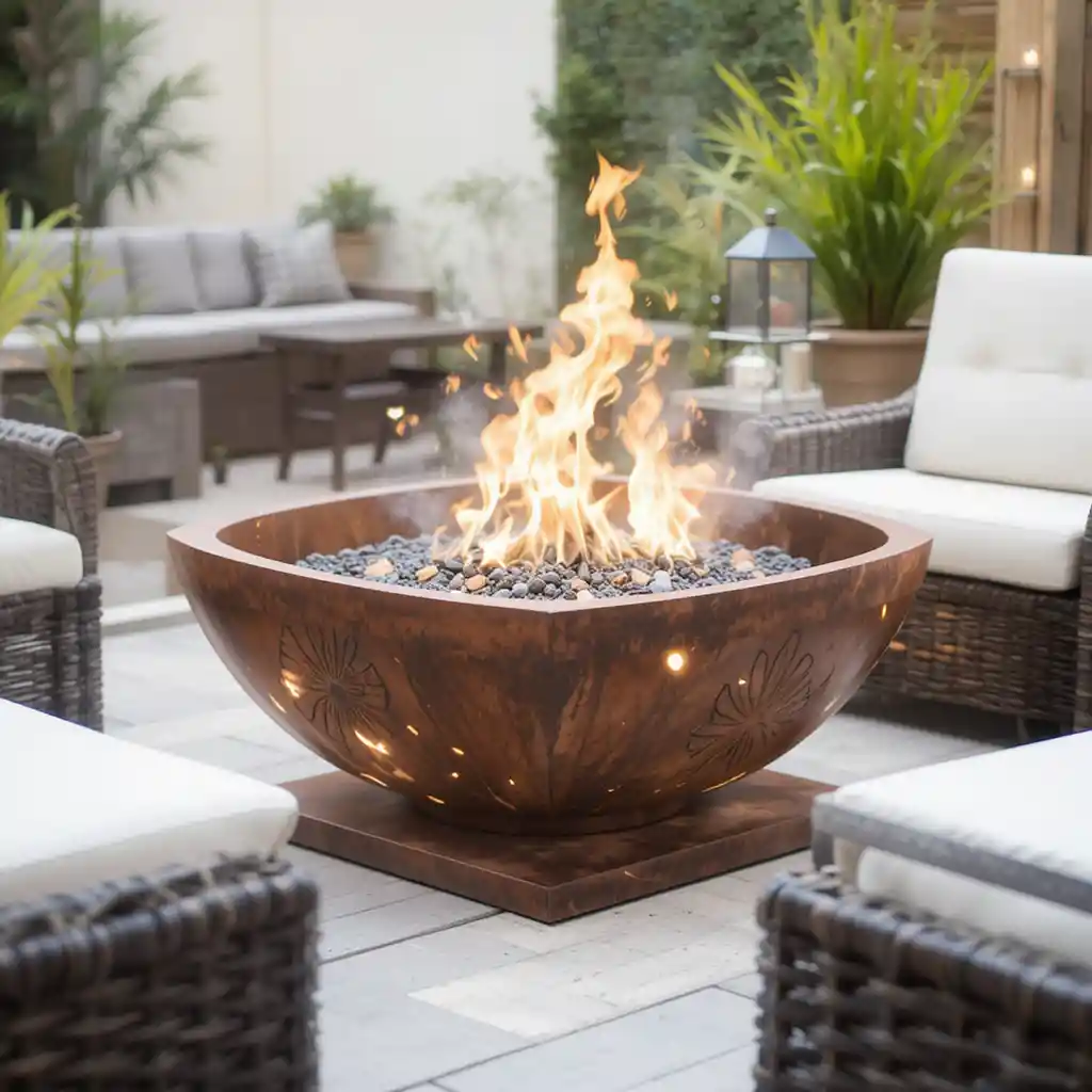 Custom Metal Fire Pit