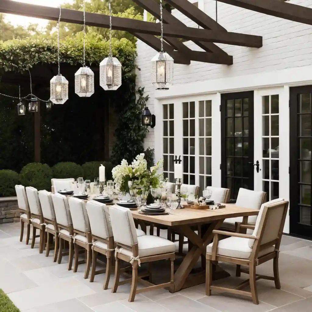 Elegant Outdoor Dining Set