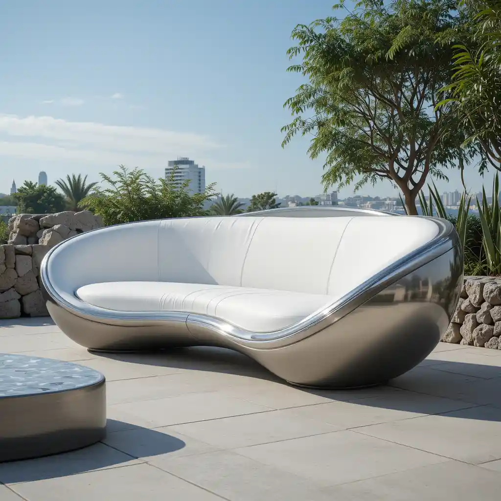 Futuristic Outdoor Sofa