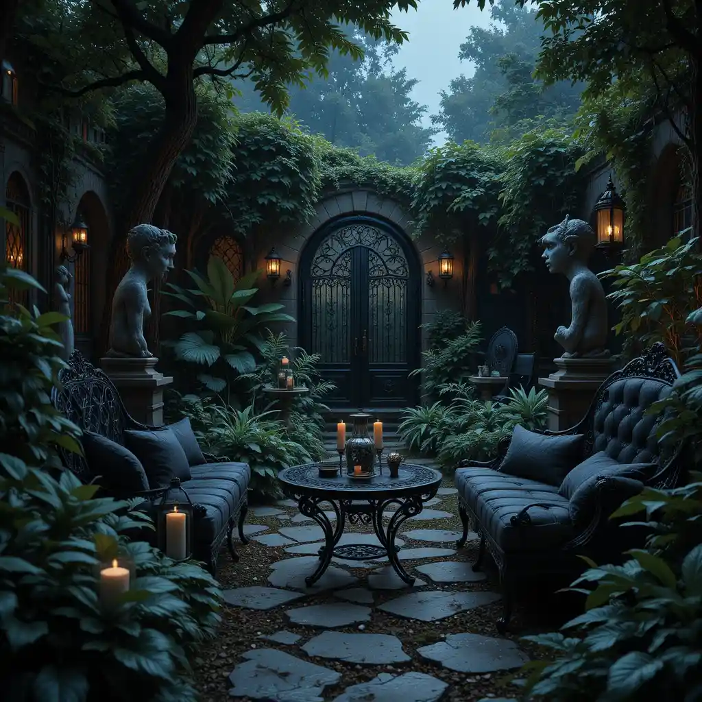 Gothic Garden Oasis