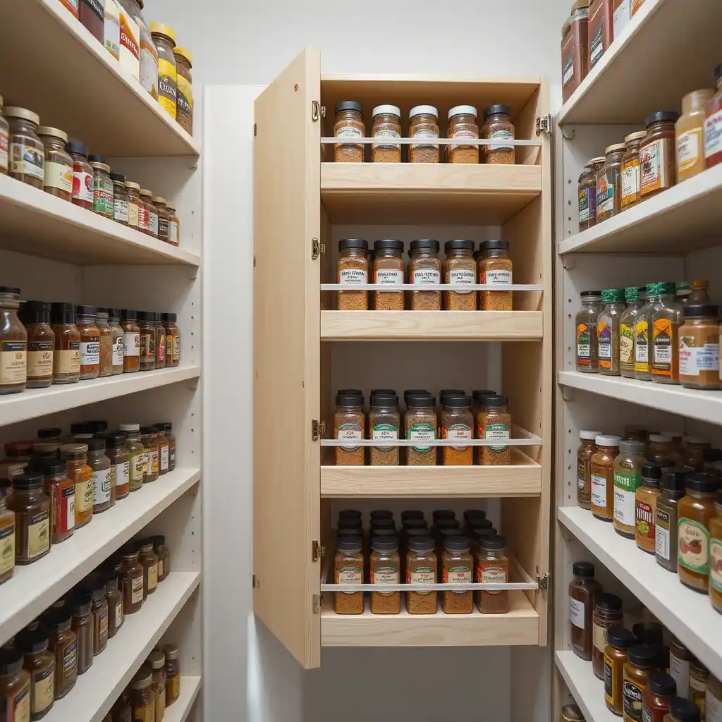 Hidden Spice Racks