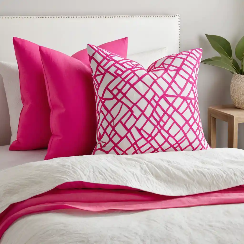 Hot Pink Pillows