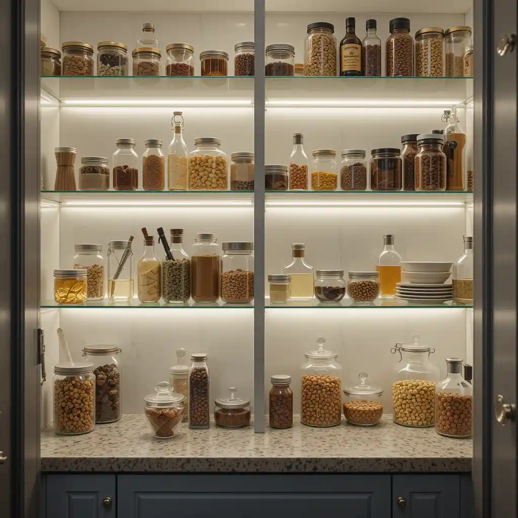 Illuminated Glass Shelves