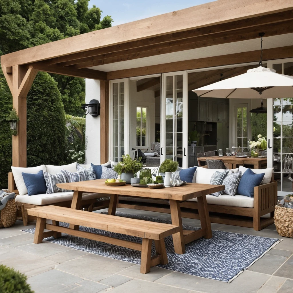 Large Dining Area with Sofa Seating