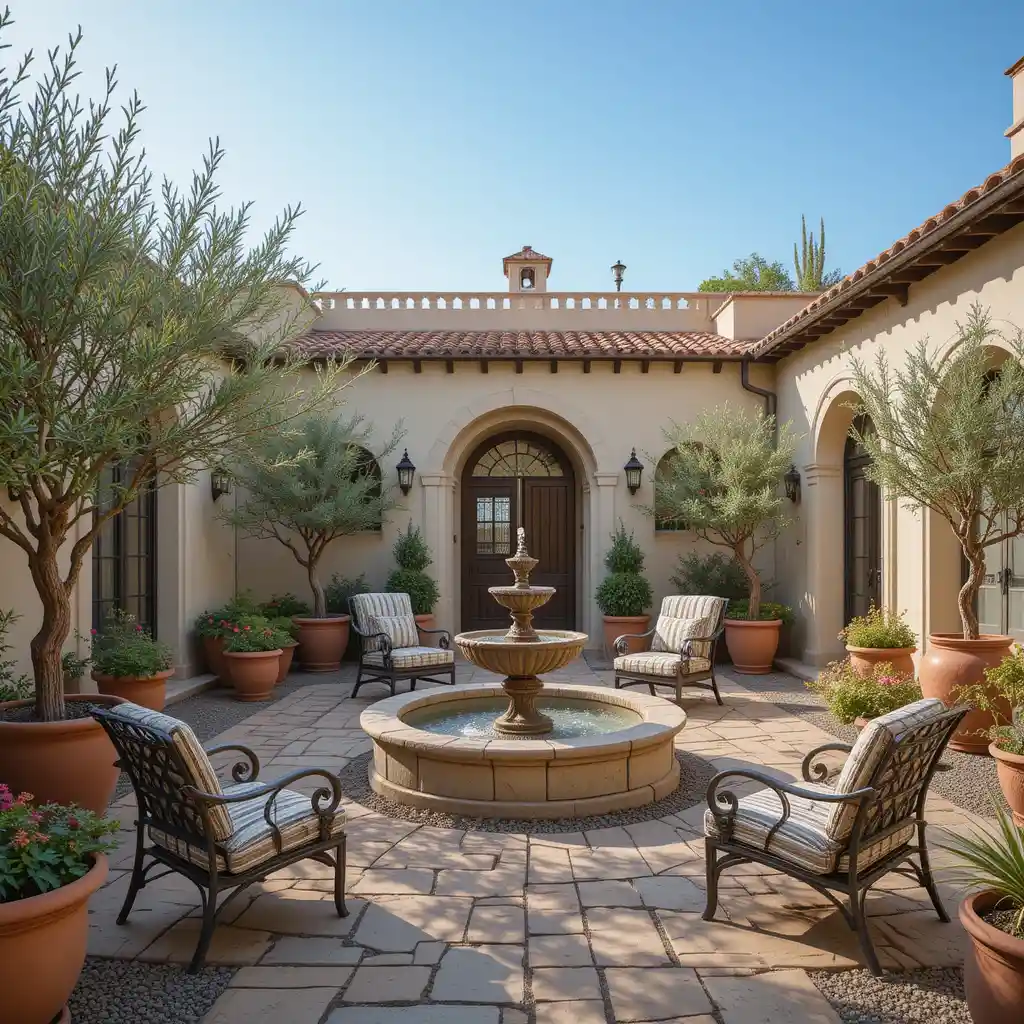 Mediterranean Courtyard