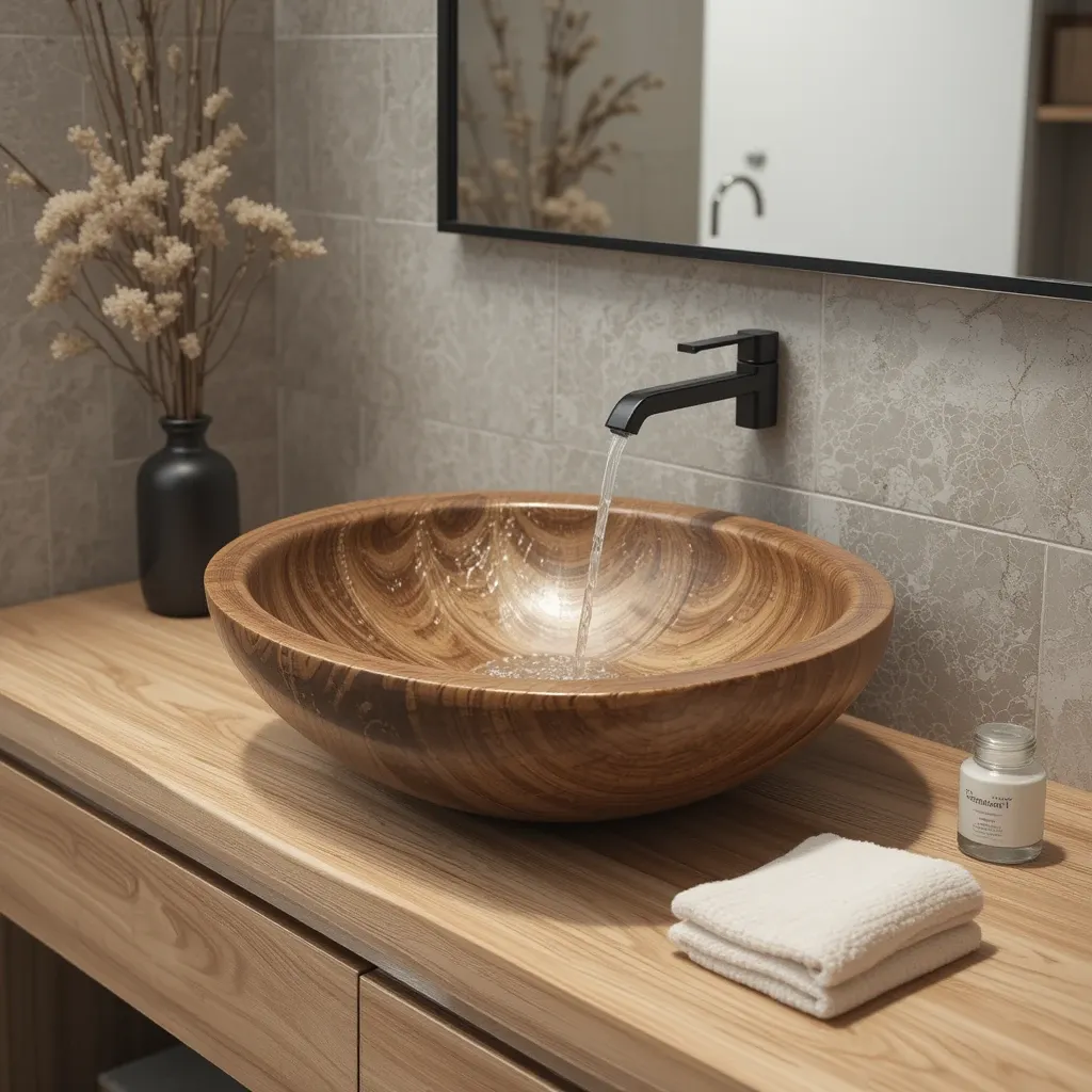 Minimalist Japanese Wash Basin