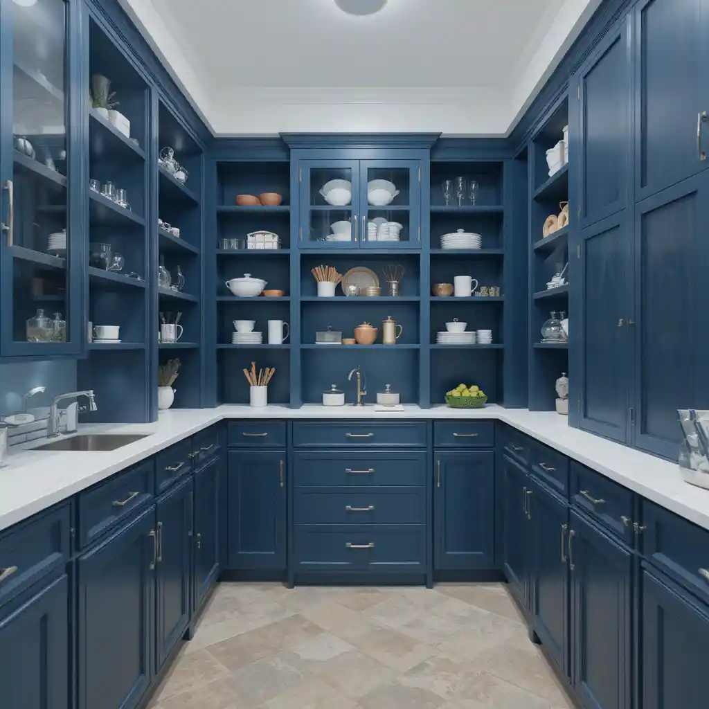 Monochromatic Pantry Design