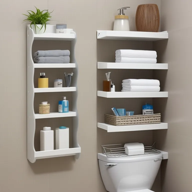 Multifunctional Shelf with a Hidden Compartment