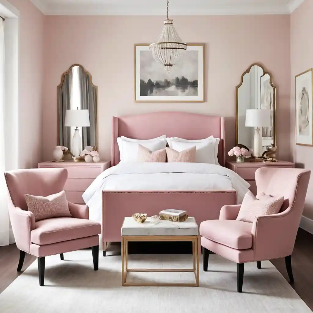 Muted Pink Furniture