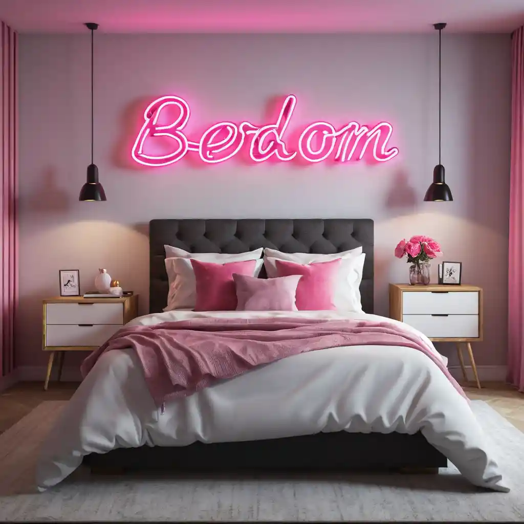 Neon Pink Sign