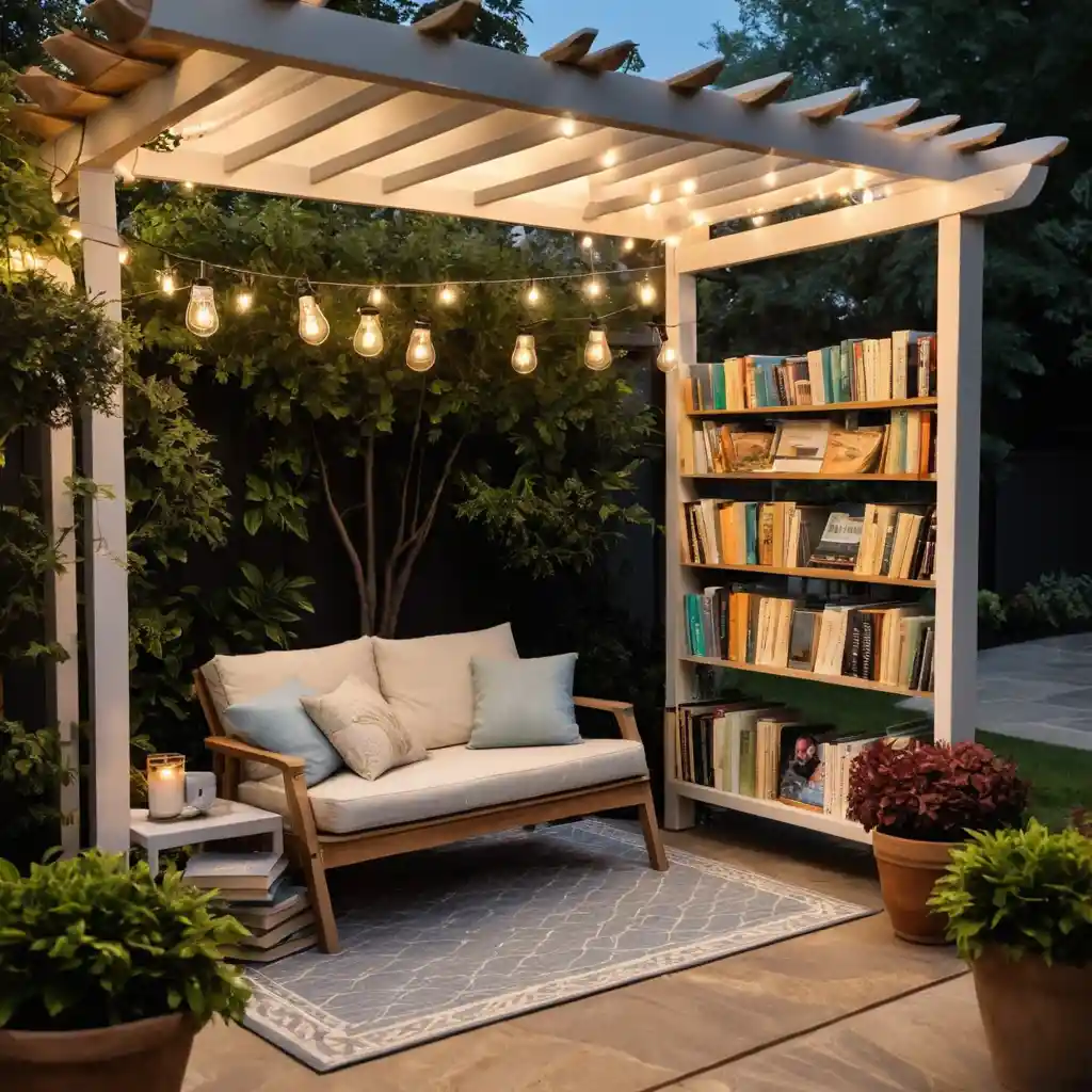 Outdoor Library Patio