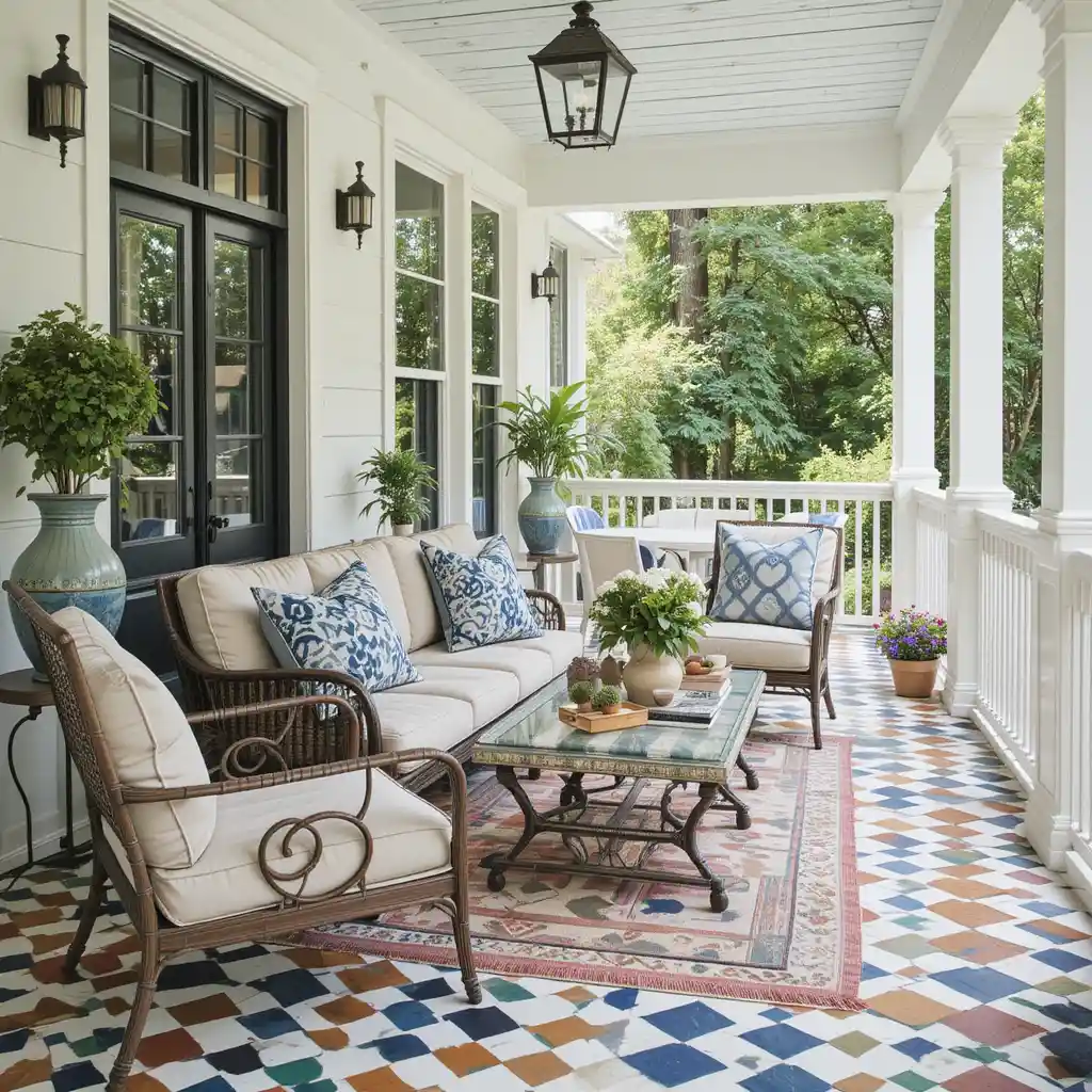 Painted Porch Floors