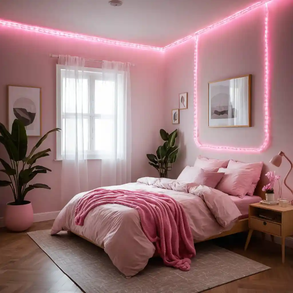 Pink Rope Lights