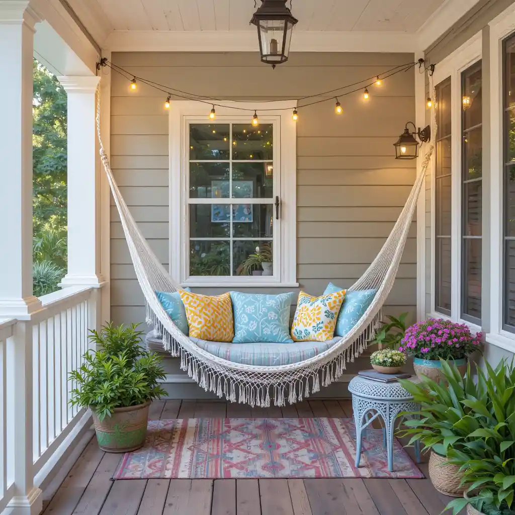 Porch Hammock Nook