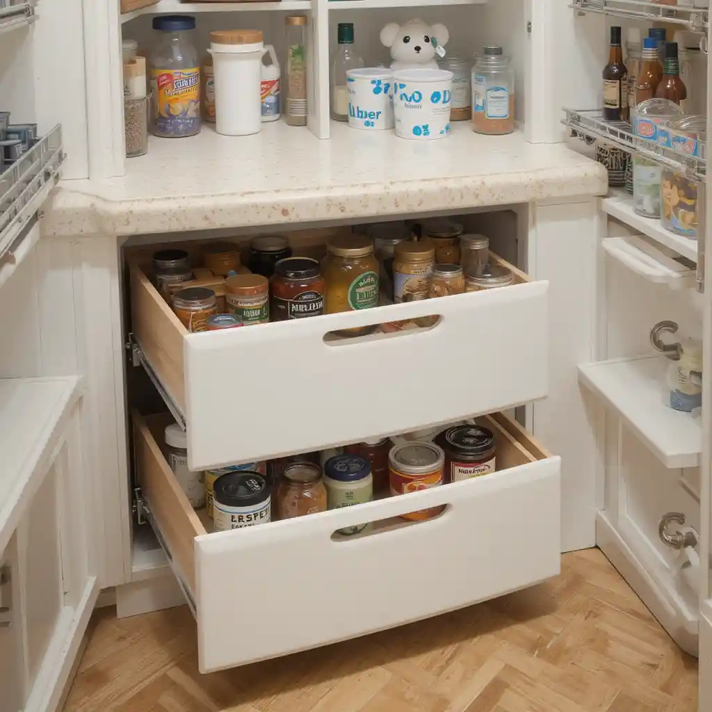 Pull-Out Pantry Drawers