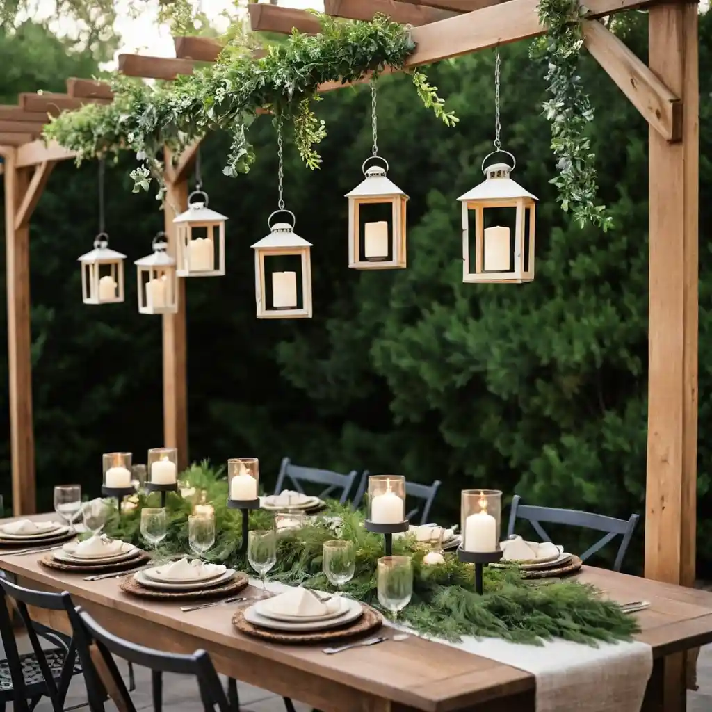 Rustic Lanterns and Lantern Rings