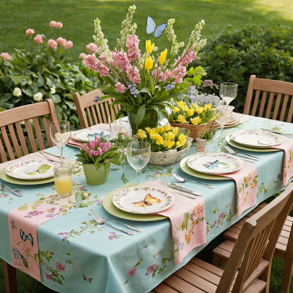 Spring Garden Table