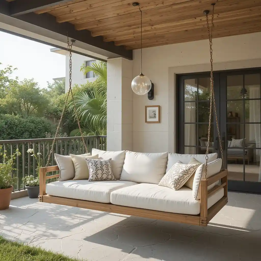 Swinging Outdoor Sofa