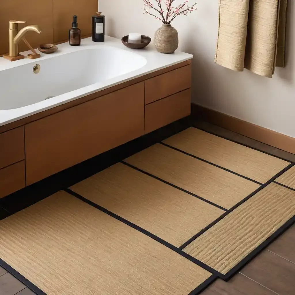 Tatami Mat-Inspired Flooring