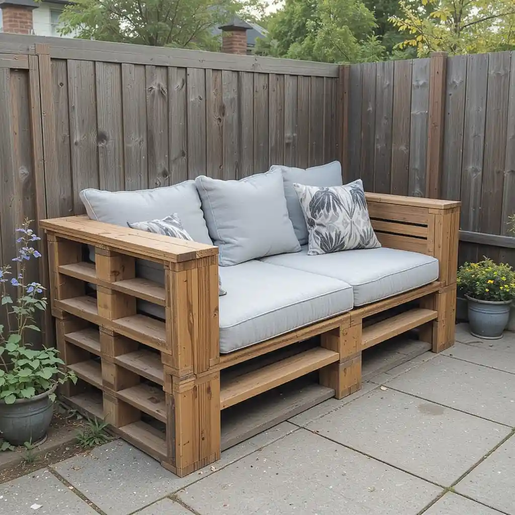 Upcycled Pallet Sofa