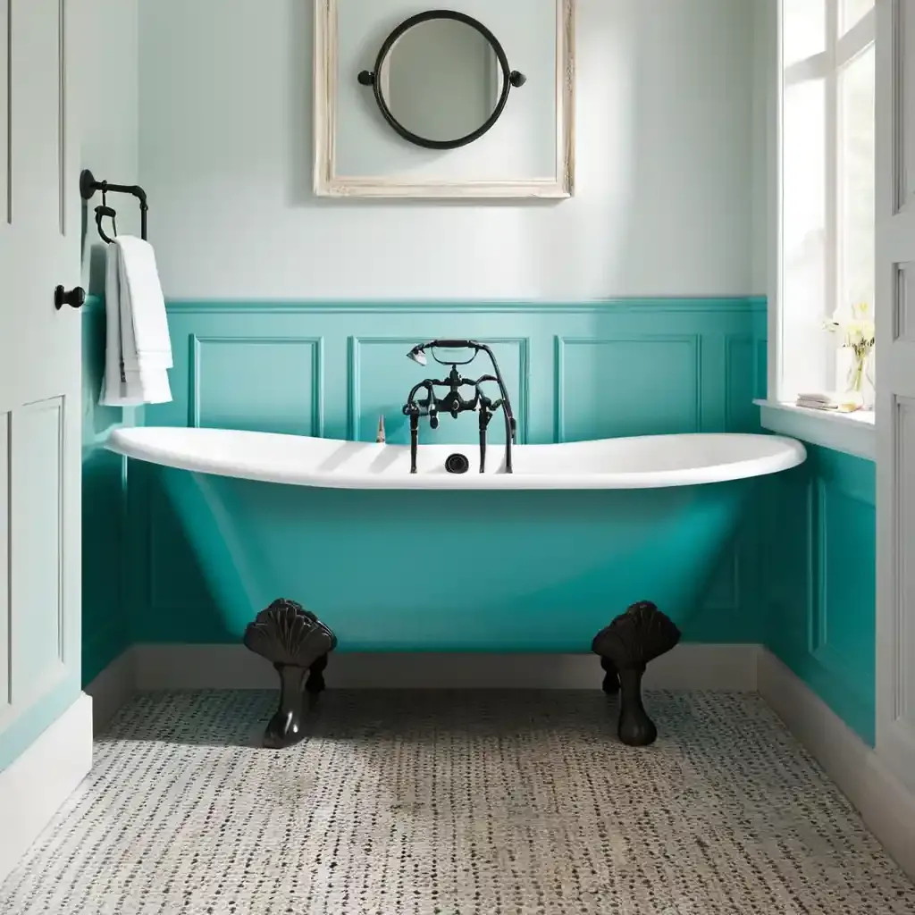 Vintage Bathtub on Legs