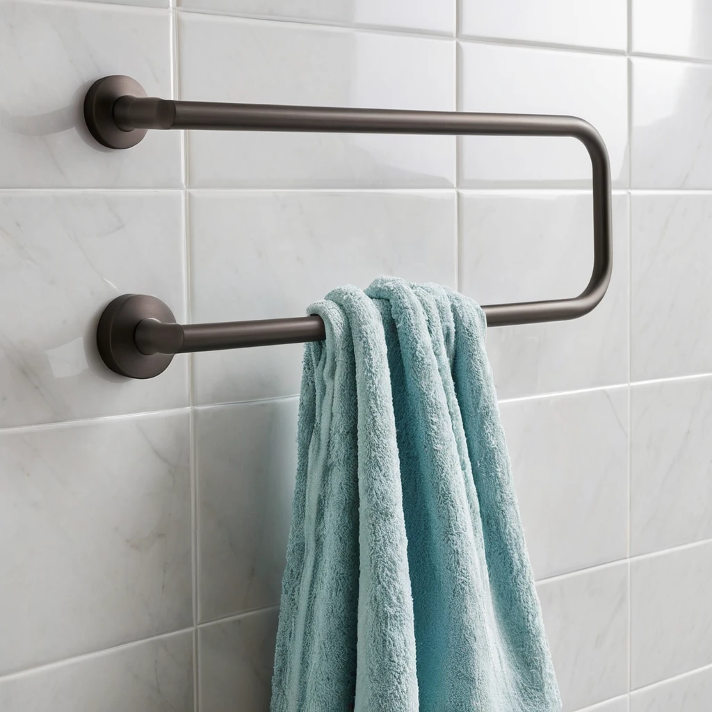 Wall-Mounted Towel Hooks