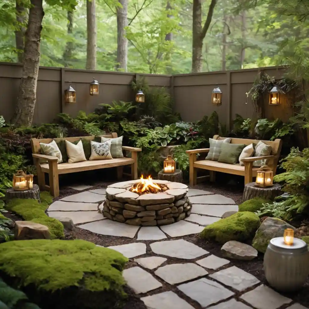 Woodland-inspired Patio