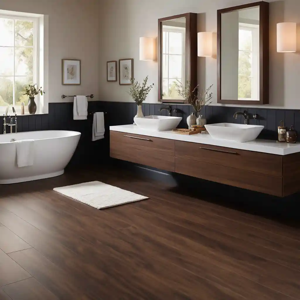 Dark Walnut Waterproof Laminate