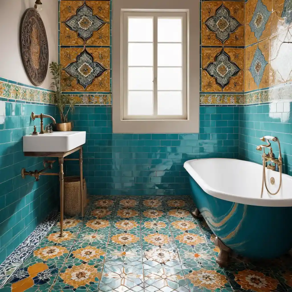 Glazed Moroccan Tiles